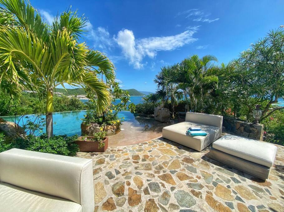 Luxury 7Br Waterfront Villa With Views Of Marina Cay And Scrub Island East End Exterior photo