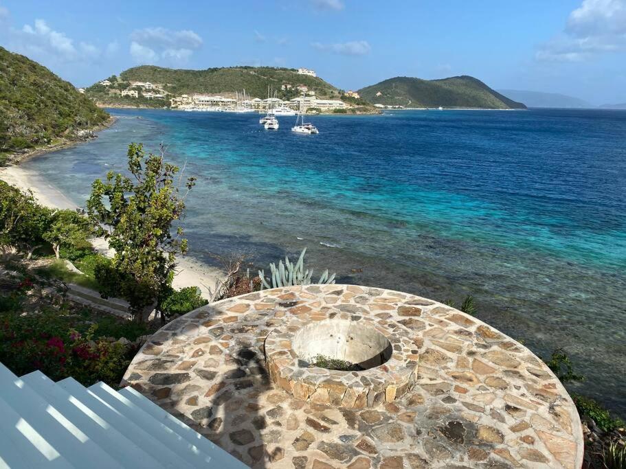 Luxury 7Br Waterfront Villa With Views Of Marina Cay And Scrub Island East End Exterior photo