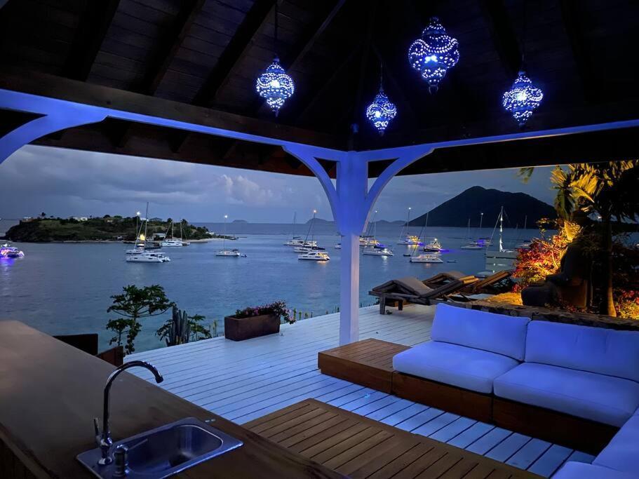 Luxury 7Br Waterfront Villa With Views Of Marina Cay And Scrub Island East End Exterior photo
