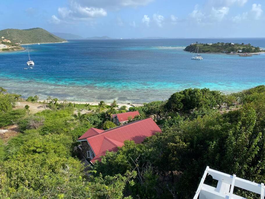 Luxury 7Br Waterfront Villa With Views Of Marina Cay And Scrub Island East End Exterior photo